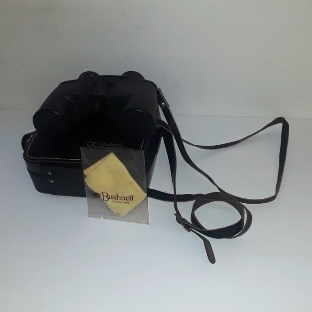 RARE VINTAGE BUSHNELL CUSTOM 7X35MM 7 DEGREE JAPAN BINOCULARS W/ CASE